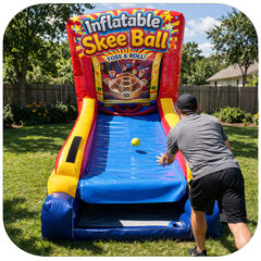 Inflatable Skee Ball Game