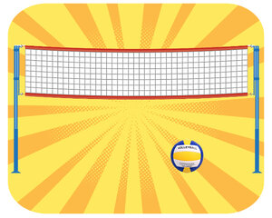 Volleyball Net & Ball