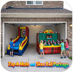 Zap A Mole and Skee Ball Package