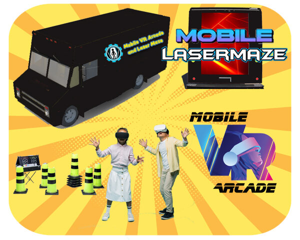 Mobile Laser Maze and VR Arcade Package