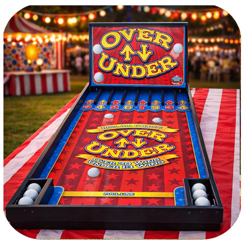 Over Under Carnival Game
