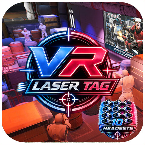 VR Laser Tag 10 Headsets