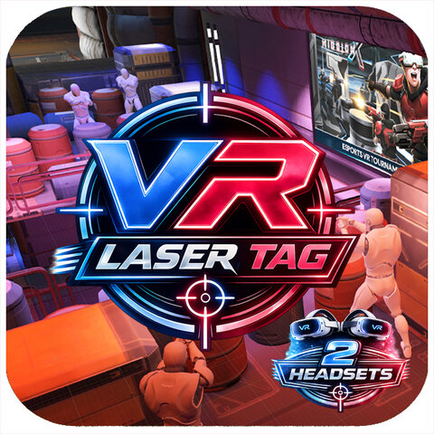VR Laser Tag 2 Headsets