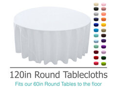 120in Round Tablecloth