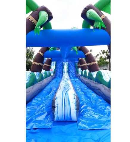 Giant Tropical Slip Slide Rental Partyrentalsareus Com Long Island Ny