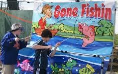 Freestanding Gone Fishing Game - Main Event Fun