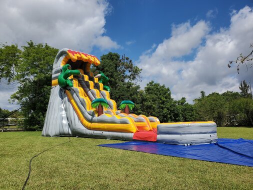 blow up slide rental