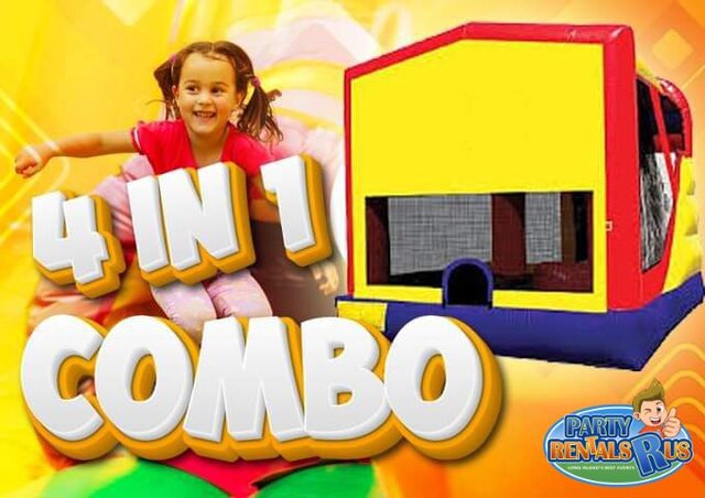 4in1 Combo Bounce House