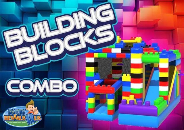 Building Blocks Combo Bounce House