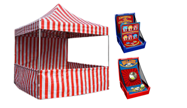 Carnival Tent w/ 2 Games