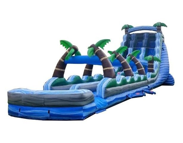 Giant Tropical Slide w Slip n Slide