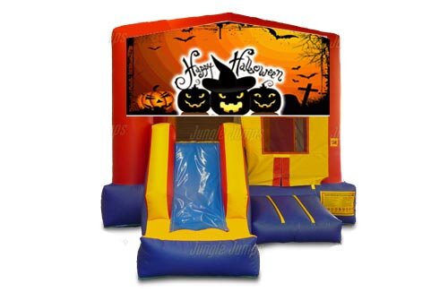 Halloween Bounce House with Slide 3