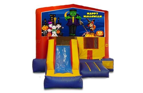 Halloween Bounce House with Slide 5