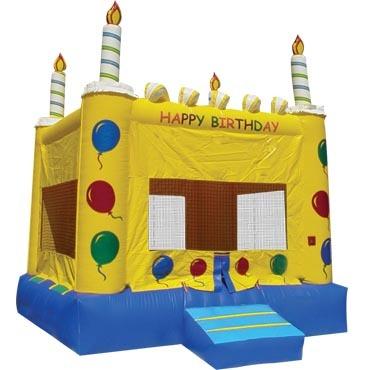 Happy birthday Cake Bounce House