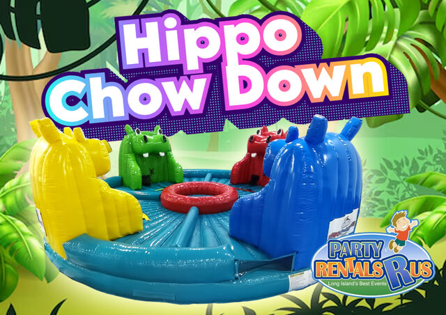 Hungry Hippo Chow Down Inflatable Game