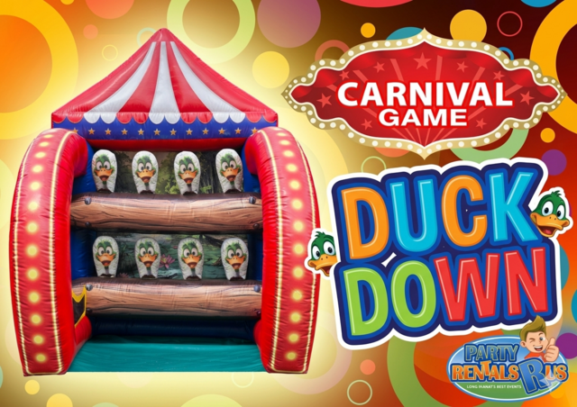 Carnival Game Inflatable Down a Duck