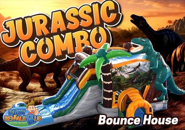 Jurassic Combo Bounce House