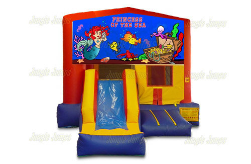 Princess of the Sea Bounce House Combo