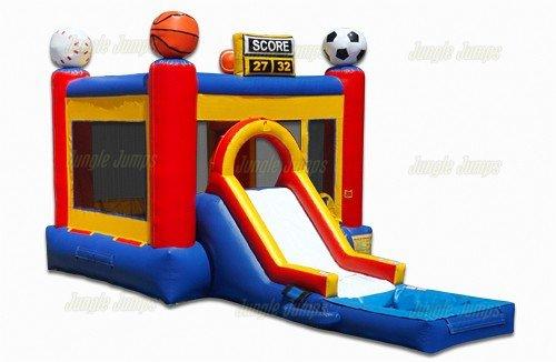 Sports Bounce House Combo w. Pool