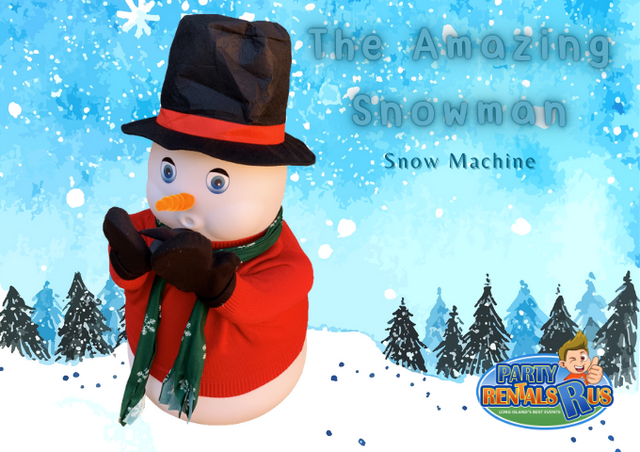 The Amazing Snowman - Snow Machine