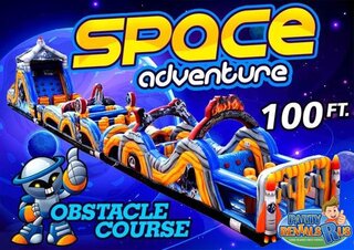 100ft Space Adventure Obstacle Course