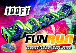 100ft Fun Run Obstacle Course