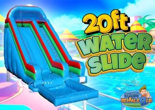 20ft water Slide with Pool