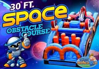 30ft Space Obstacle Course 