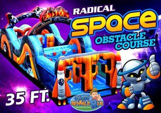 35ft Radical Space Obstacle Course