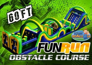 60ft Fun Run Obstacle Course