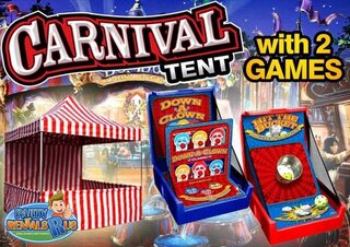 Carnival Tent w/ 2 Games