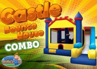 Castle Combo Bounce House<p>(<span style='color: ##9900ff;'><span style='color: #9900ff;'>Dry Only</span>)</p>