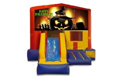 Halloween Bounce House with Slide 2<p>(<span style='color: #00ccff;'>Dry Only</span>)</p>