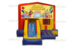 Happy Birthday II Combo Bounce House(Dry Only)