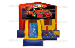 Hot Rod Bounce House Combo<p>(<span style='color: ##9900ff;'><span style='color: #9900ff;'>Dry Only</span>)</p>