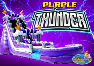 Purple Thunder Water Slide