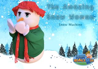 The Amazing Snow woman - Snow Machine