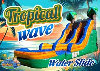 Tropical Wave Water Slide