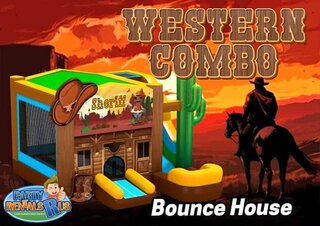 Western Combo Bounce House