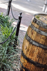 Vintage Finished Whiskey Oak Barrel