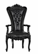 Black Throne Chair 