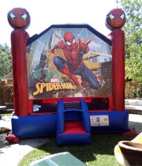 Spider-Man bounce house