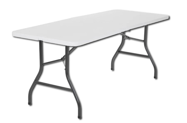 6ft Folding Banquet Table