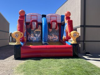 Giant Basketball Shoot