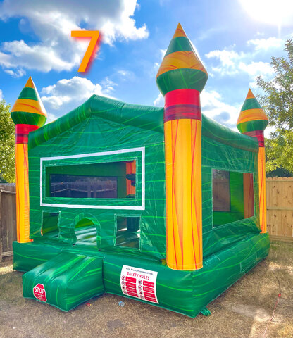 Multicolor Bouncy House 7