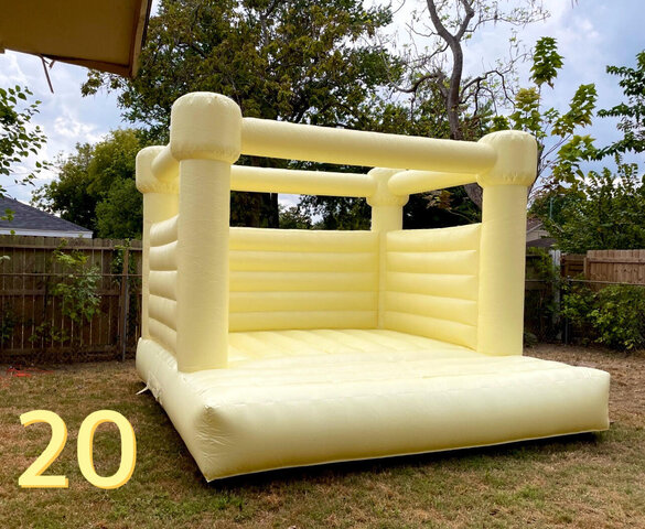 Yellow Bouncy House 20