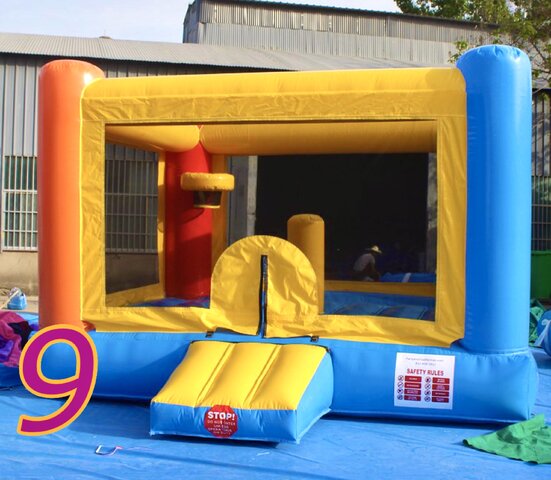 Multicolor Bouncy House 9