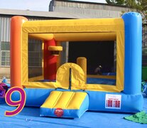 Multicolor Bouncy House 9