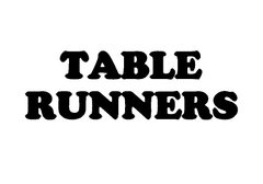 Table Runners