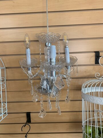 Chandelier Crystal 4 Candle